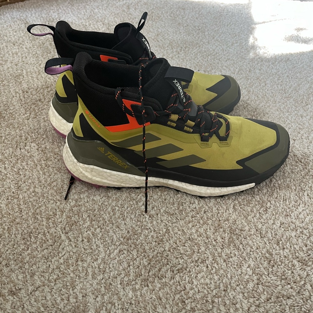 Adidas Terrex Green and Black Sneakers